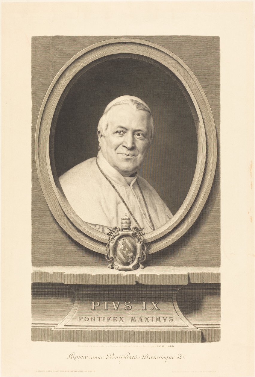 Pius IX od Ferdinand Gaillard