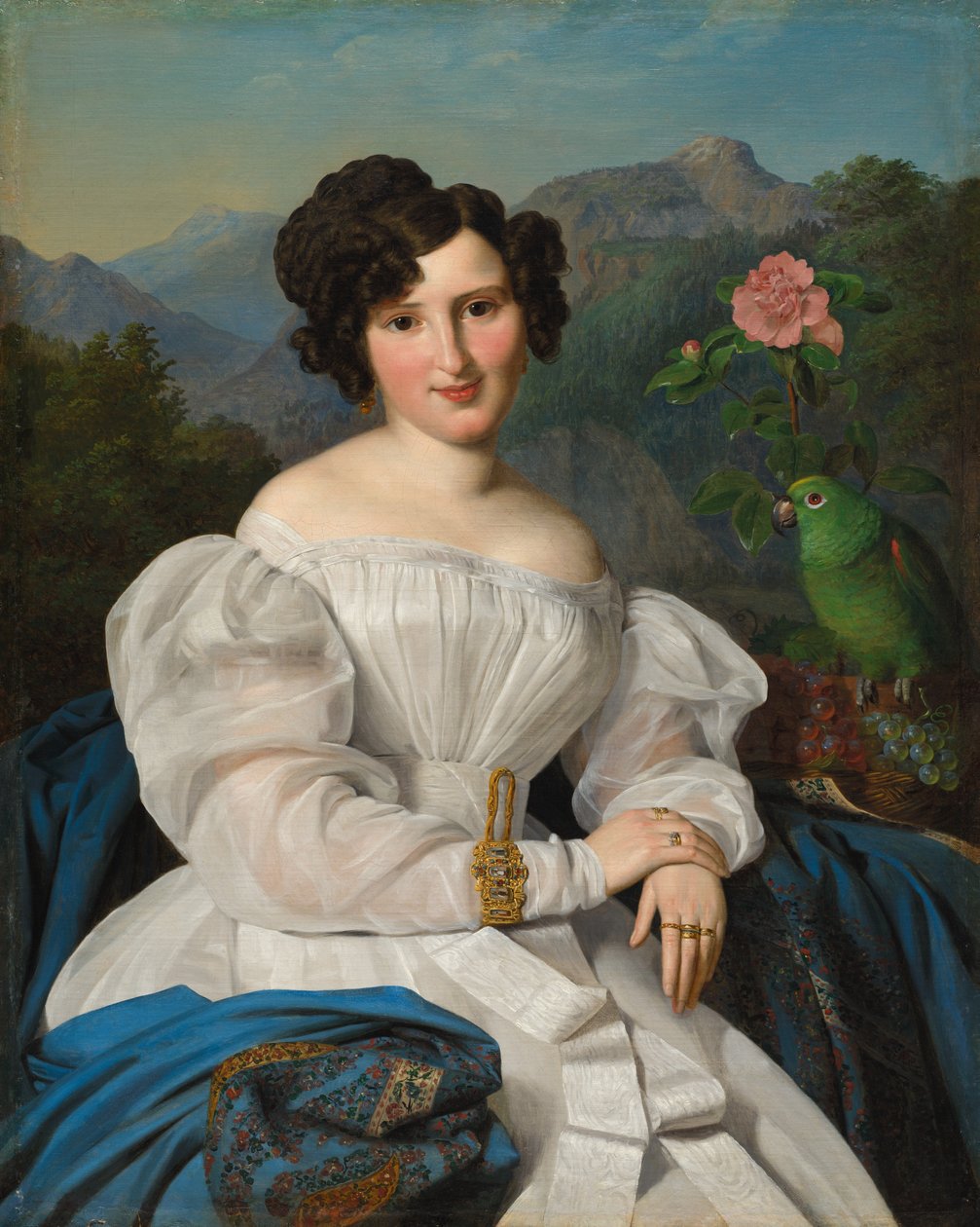 Hraběnka Széchenyi od Ferdinand Georg Waldmuller