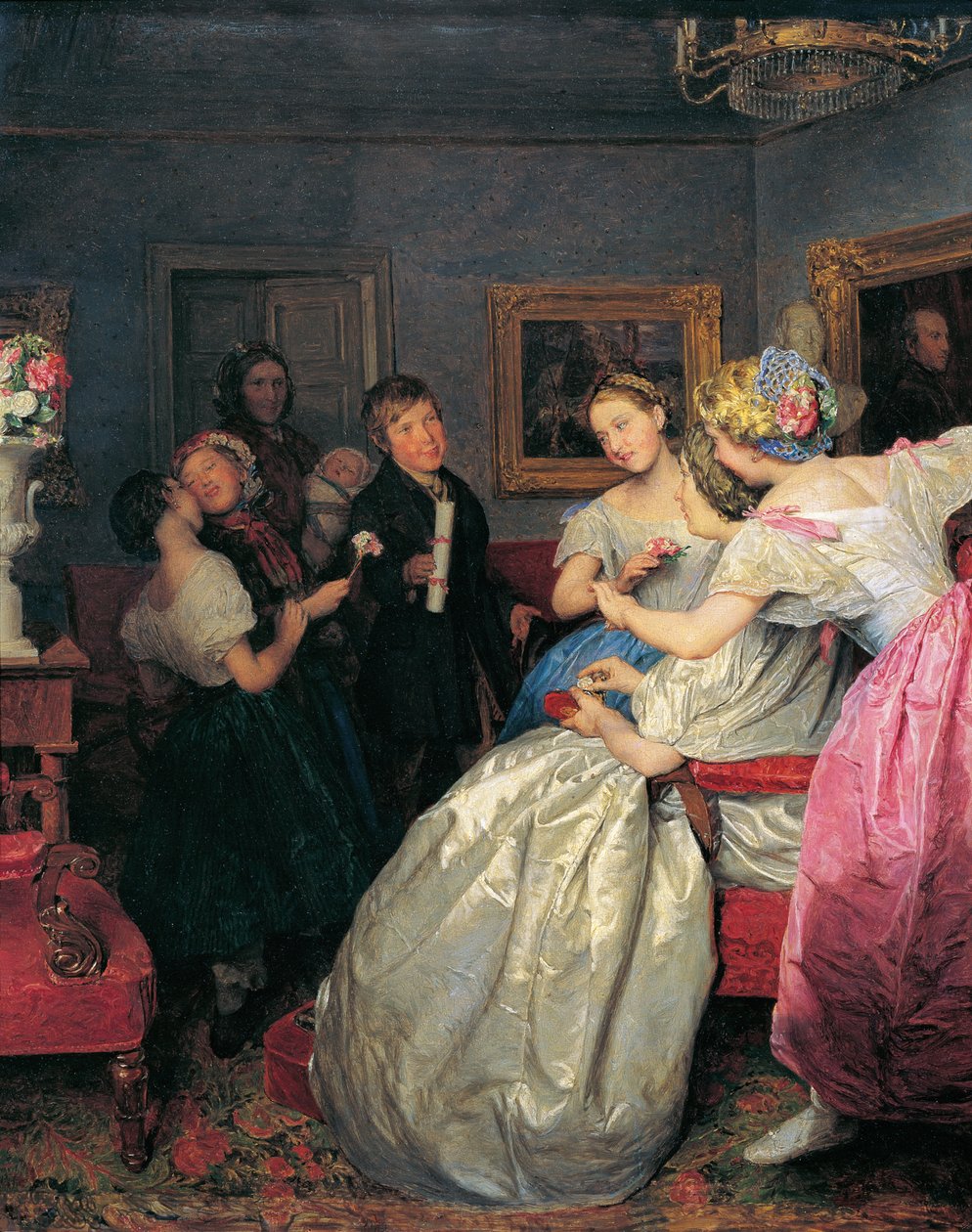 Chudáci příznivci od Ferdinand Georg Waldmuller