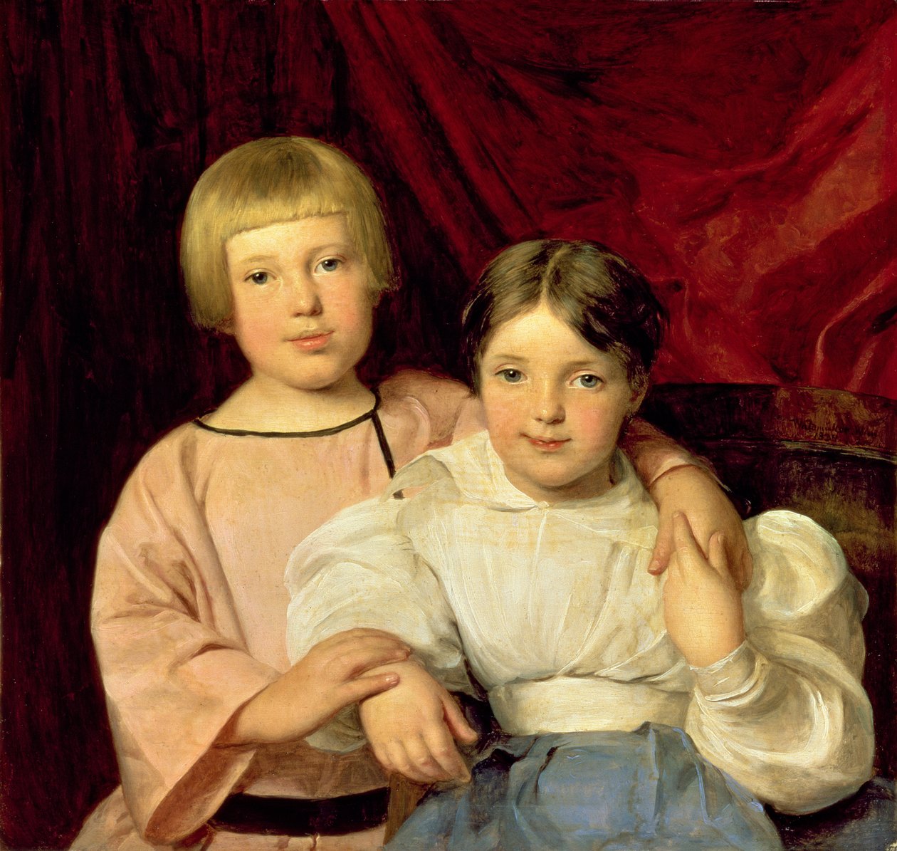 Děti od Ferdinand Georg Waldmuller