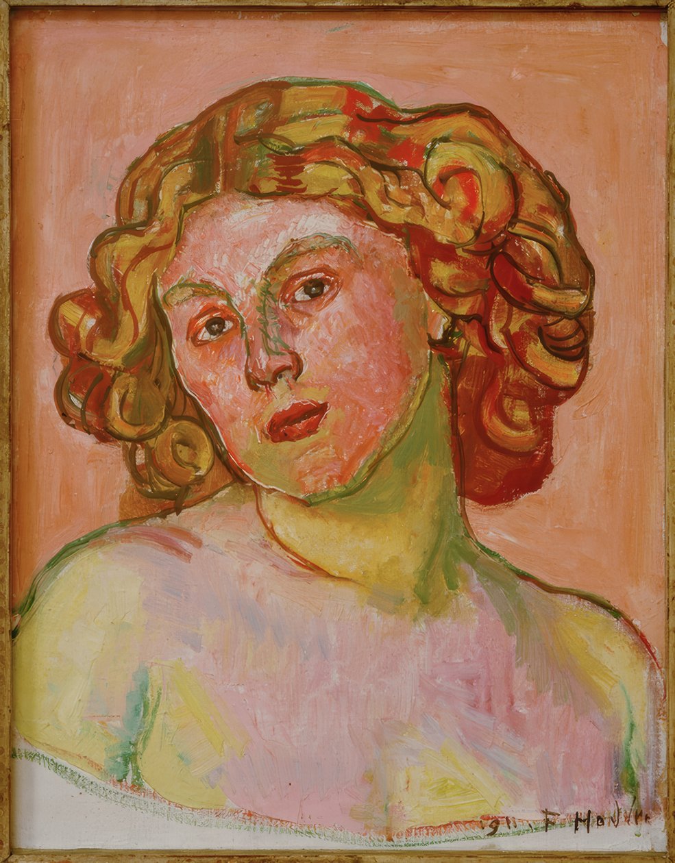 Portrét Régina Morgeron od Ferdinand Hodler