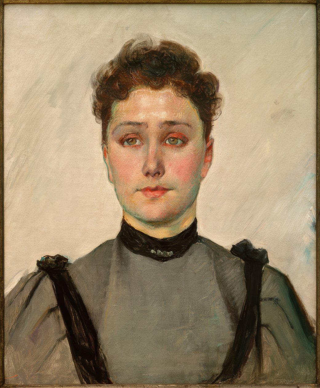 Portrét mladé ženy od Ferdinand Hodler