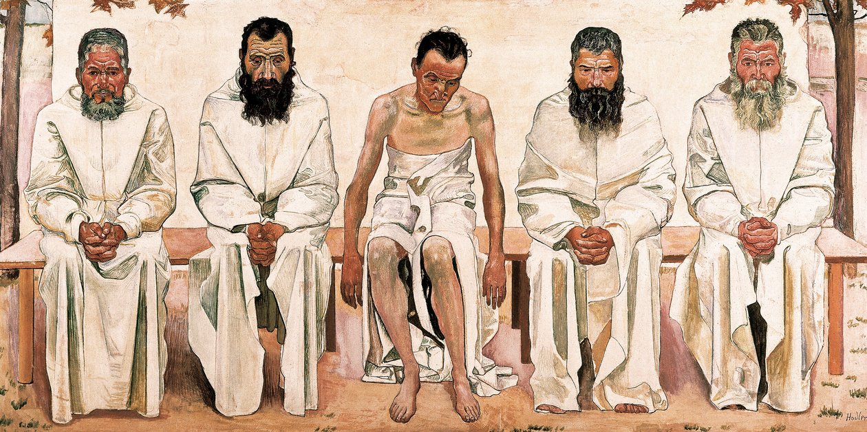 Životní únava od Ferdinand Hodler