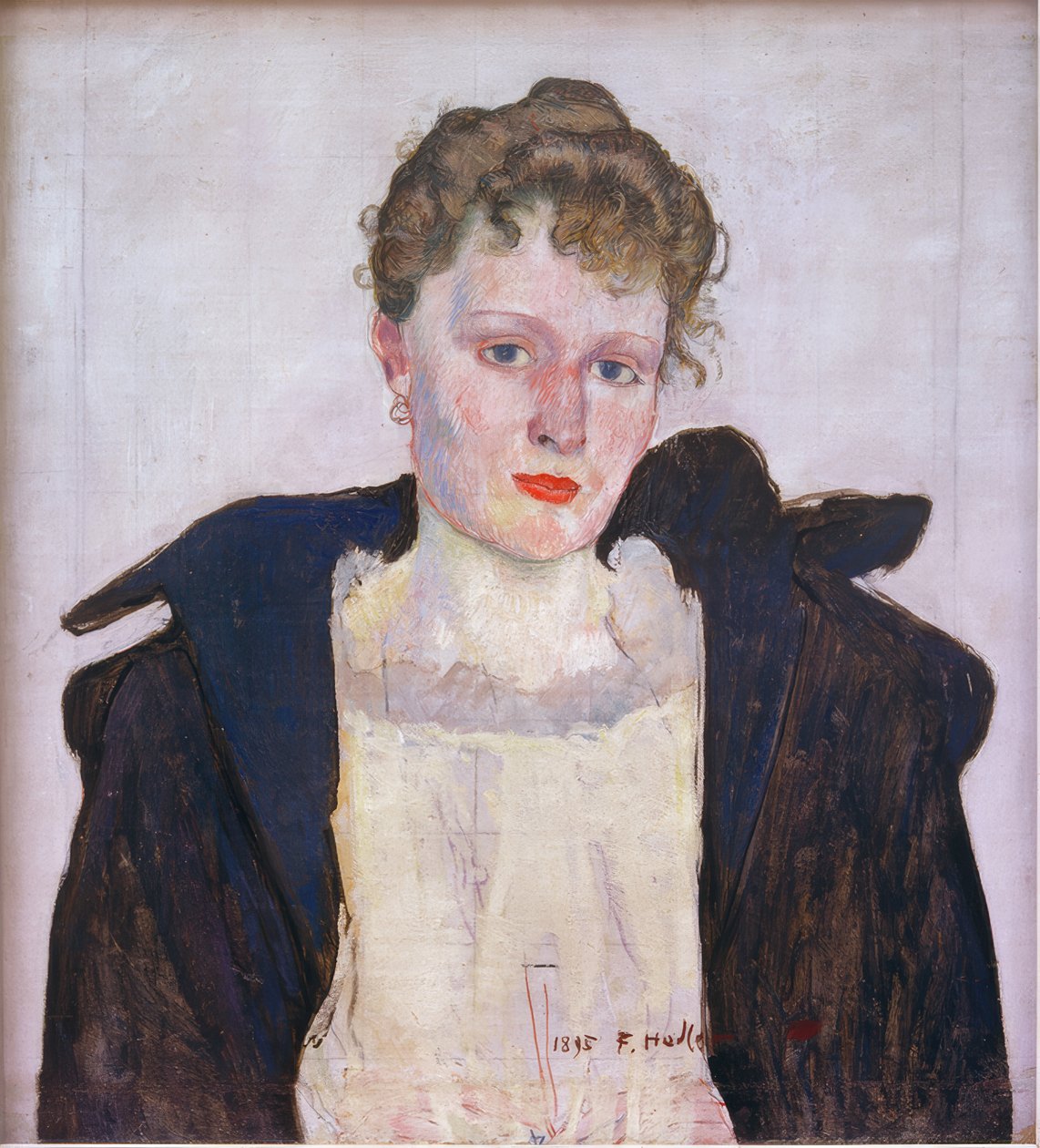 Portrét ženy od Ferdinand Hodler
