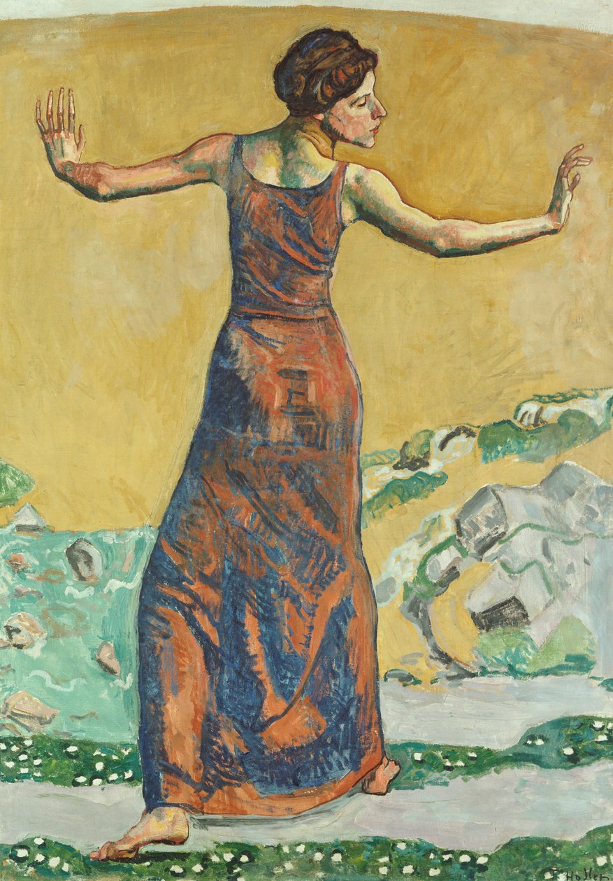 Radostná žena, 1911 od Ferdinand Hodler