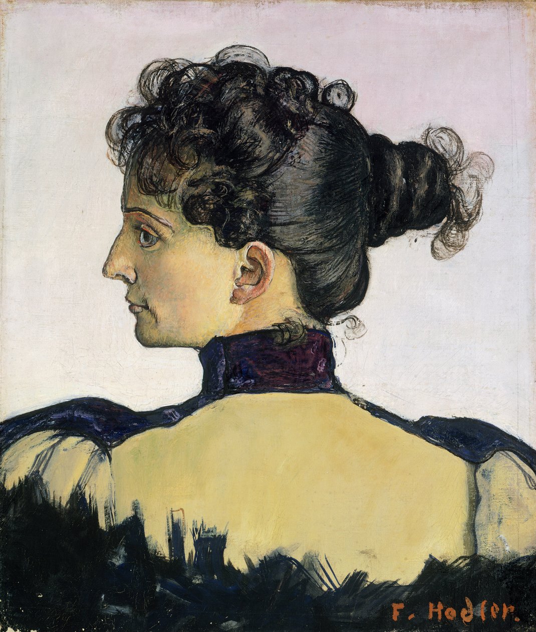 Portrét Berthe Jacques od Ferdinand Hodler