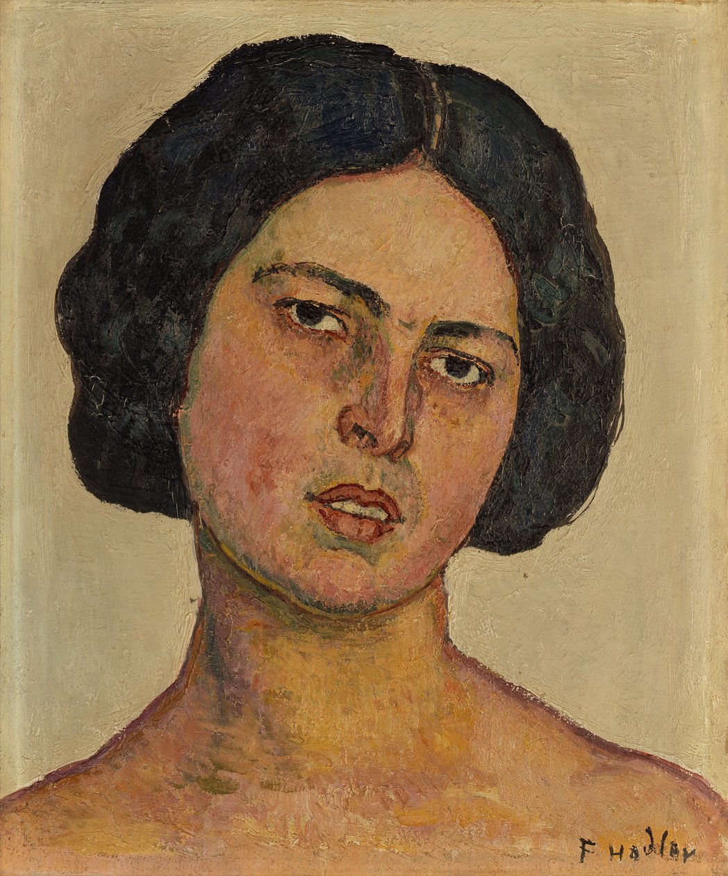 Portrét Giulia Leonardi od Ferdinand Hodler