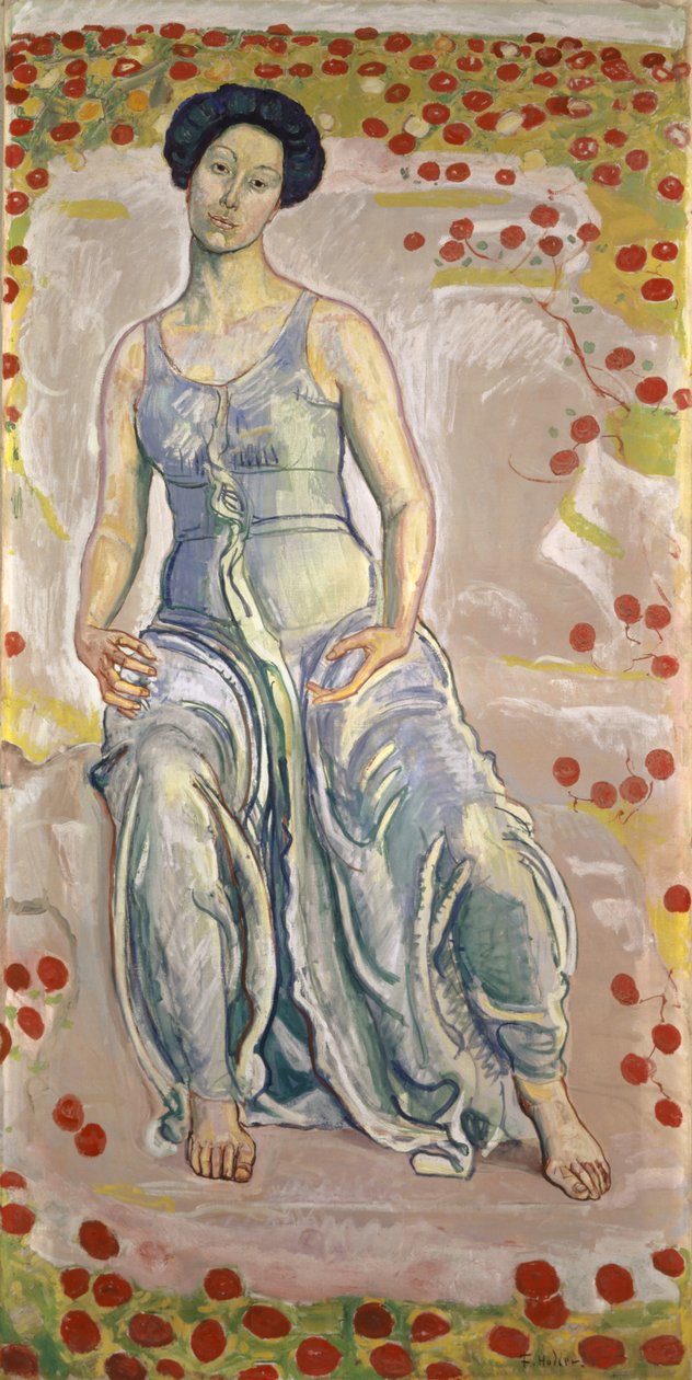 Posvátná hodina, 1910 od Ferdinand Hodler