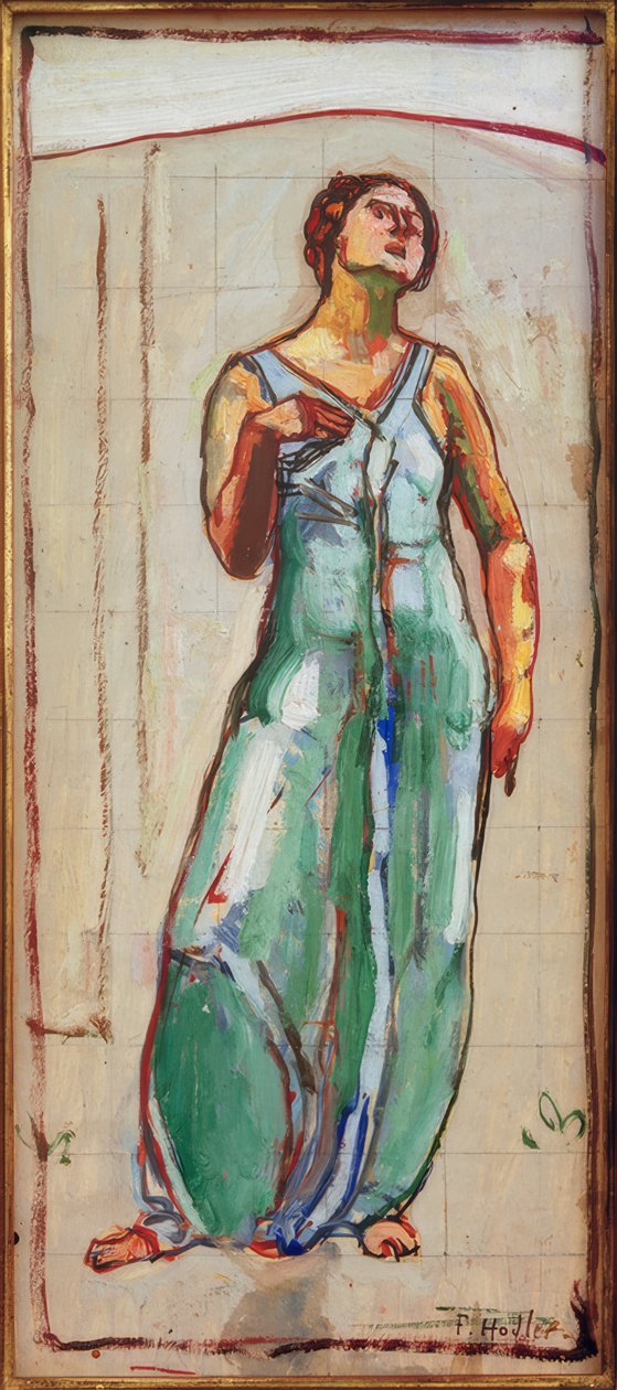 Studujte, abyste se podívali do nekonečna od Ferdinand Hodler