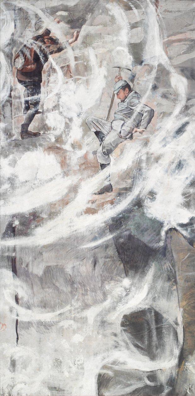 The Climb, 1894. od Ferdinand Hodler