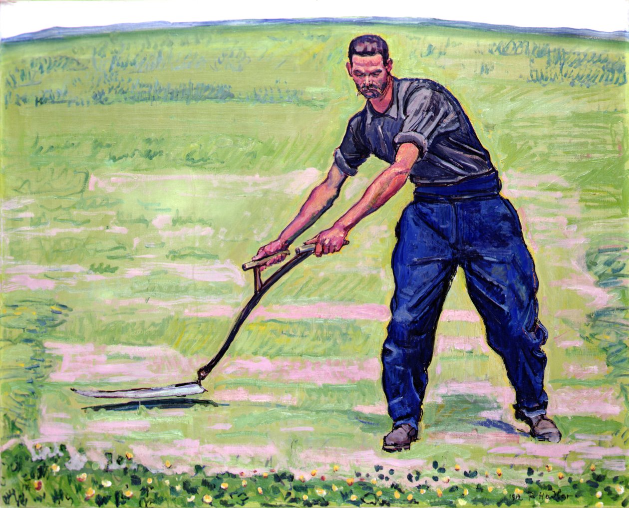 Sekačka od Ferdinand Hodler