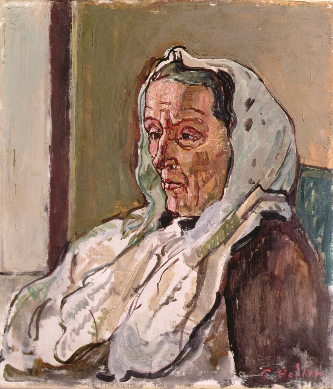 Nemocná Esther Jacques od Ferdinand Hodler