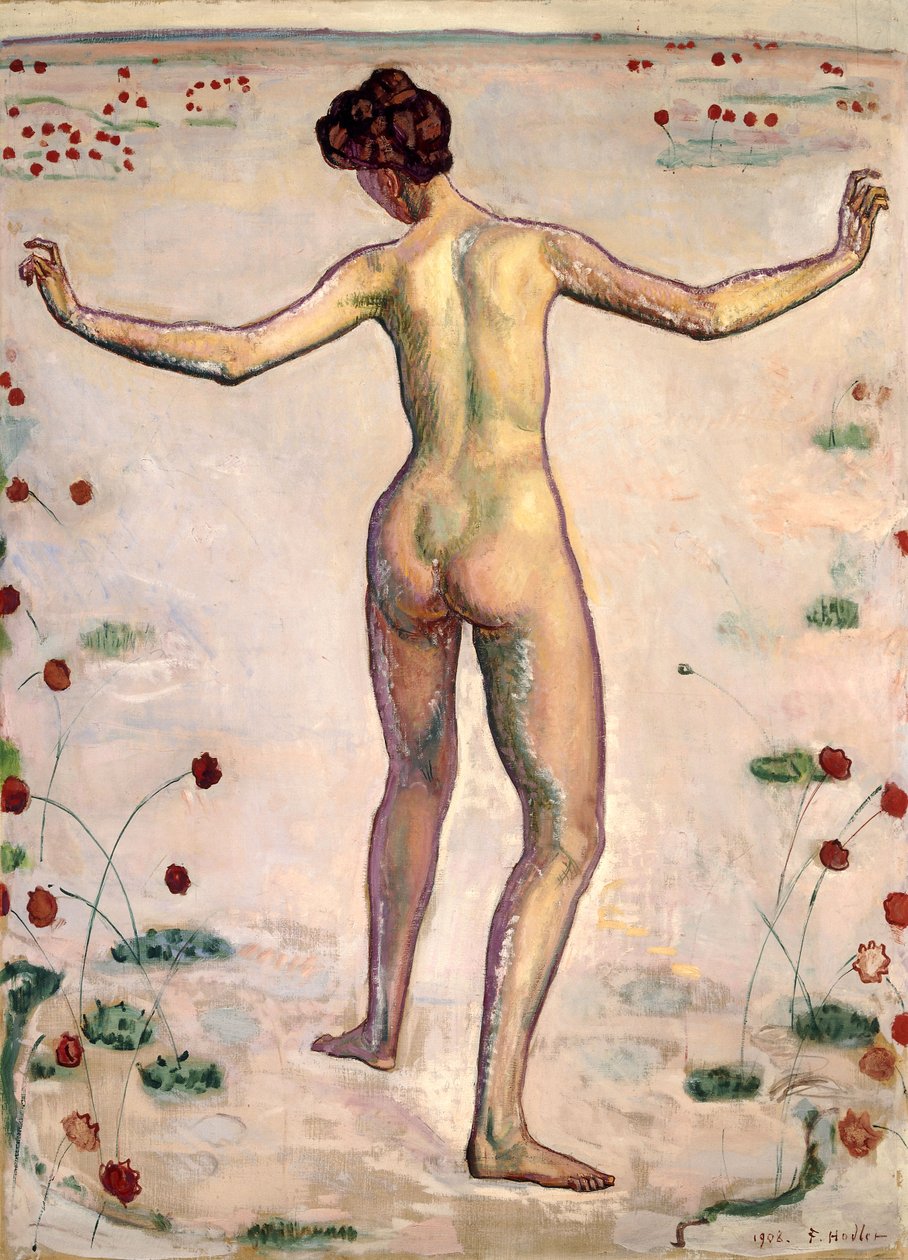 Nádhera čar; Linienherrlichkeit, 1908 od Ferdinand Hodler