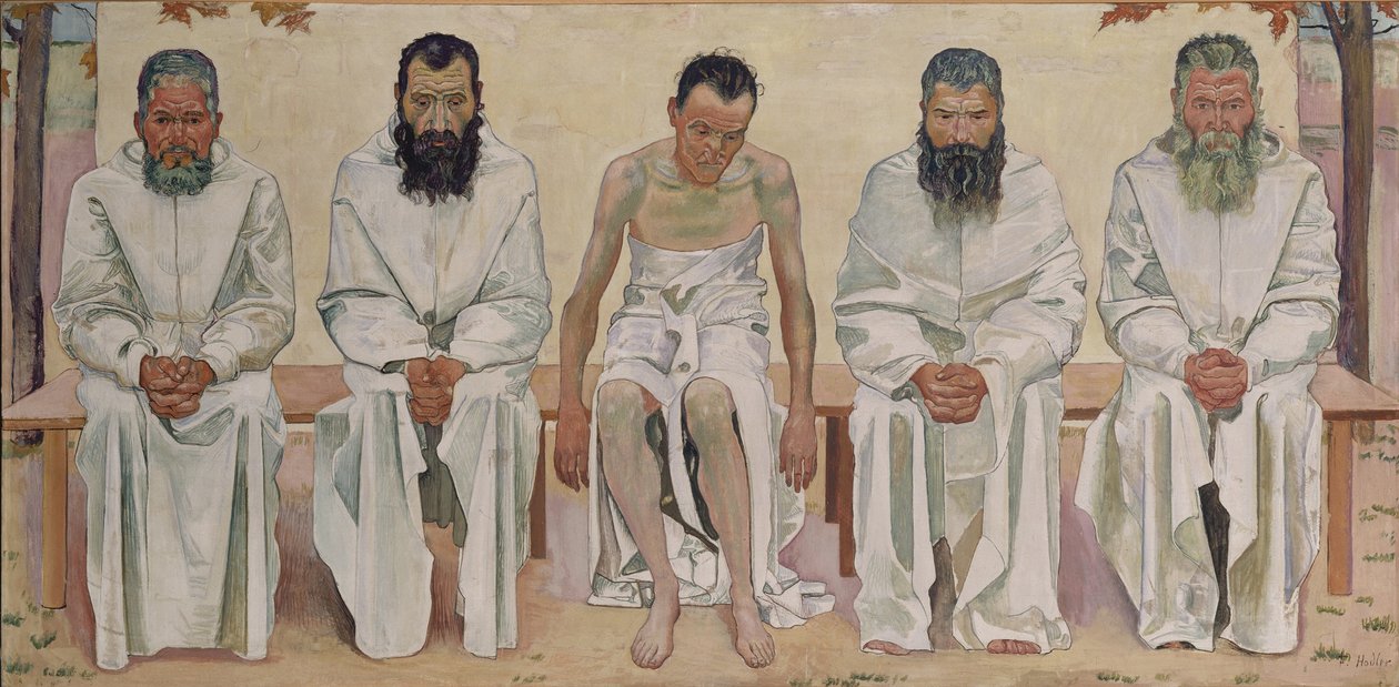 Unavený životem, po roce 1892 od Ferdinand Hodler