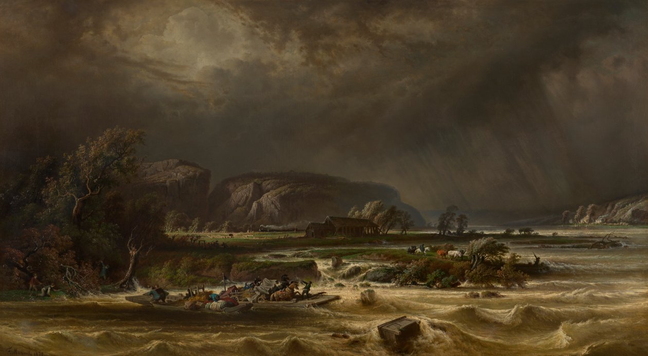 Mása v Poilvache od Ferdinand Joseph Bernard Marinus