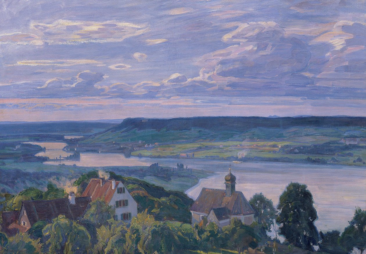 Klingenzell na Rýně od Ferdinand Kruis