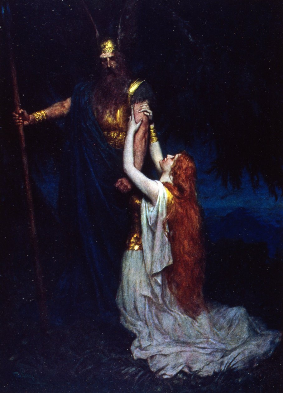 Die Walkure (Valkýra) od Ferdinand Leeke