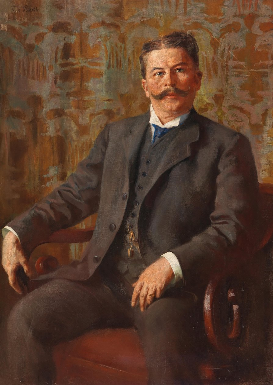 Autoportrét. od Ferdinand Max Bredt
