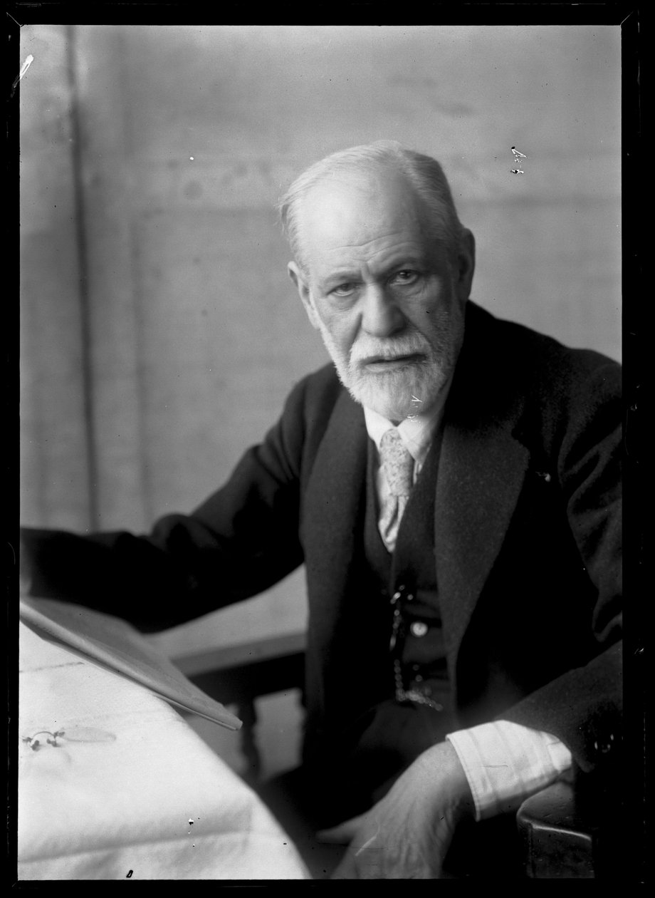 Obrázek Sigmunda Freuda (1856-1939) od Ferdinand Schmutzer