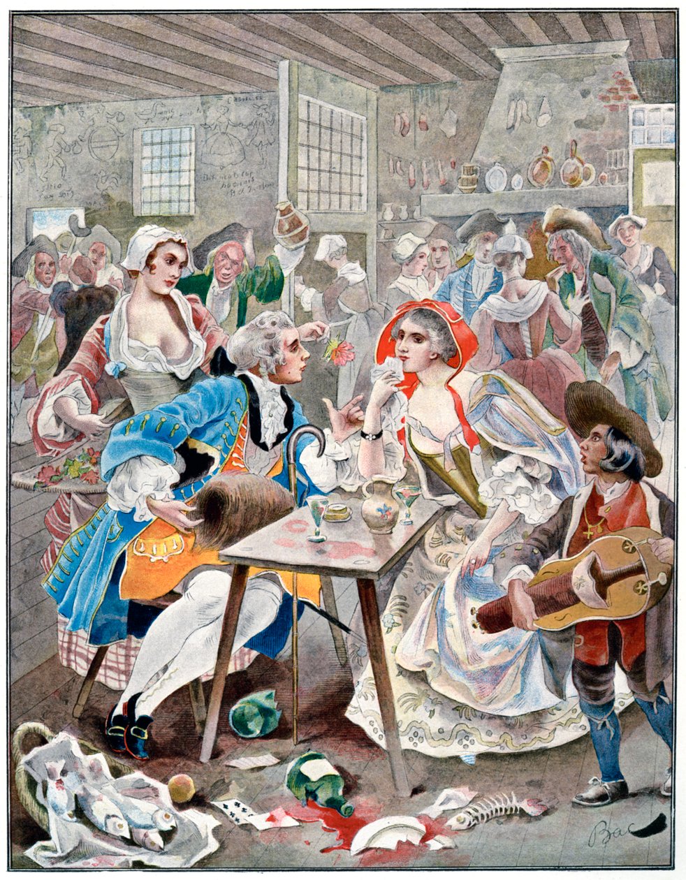 Malé Ramponneau, 18. století, c1870-1950. od Ferdinand Sigismund Bac