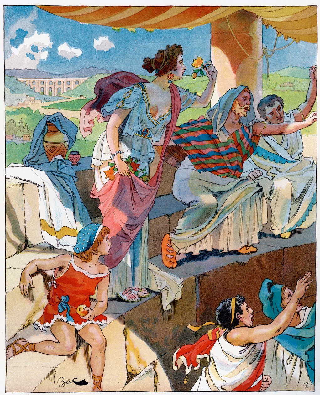 Arenas of Lutetia, c1870-1950. od Ferdinand Sigismund Bac
