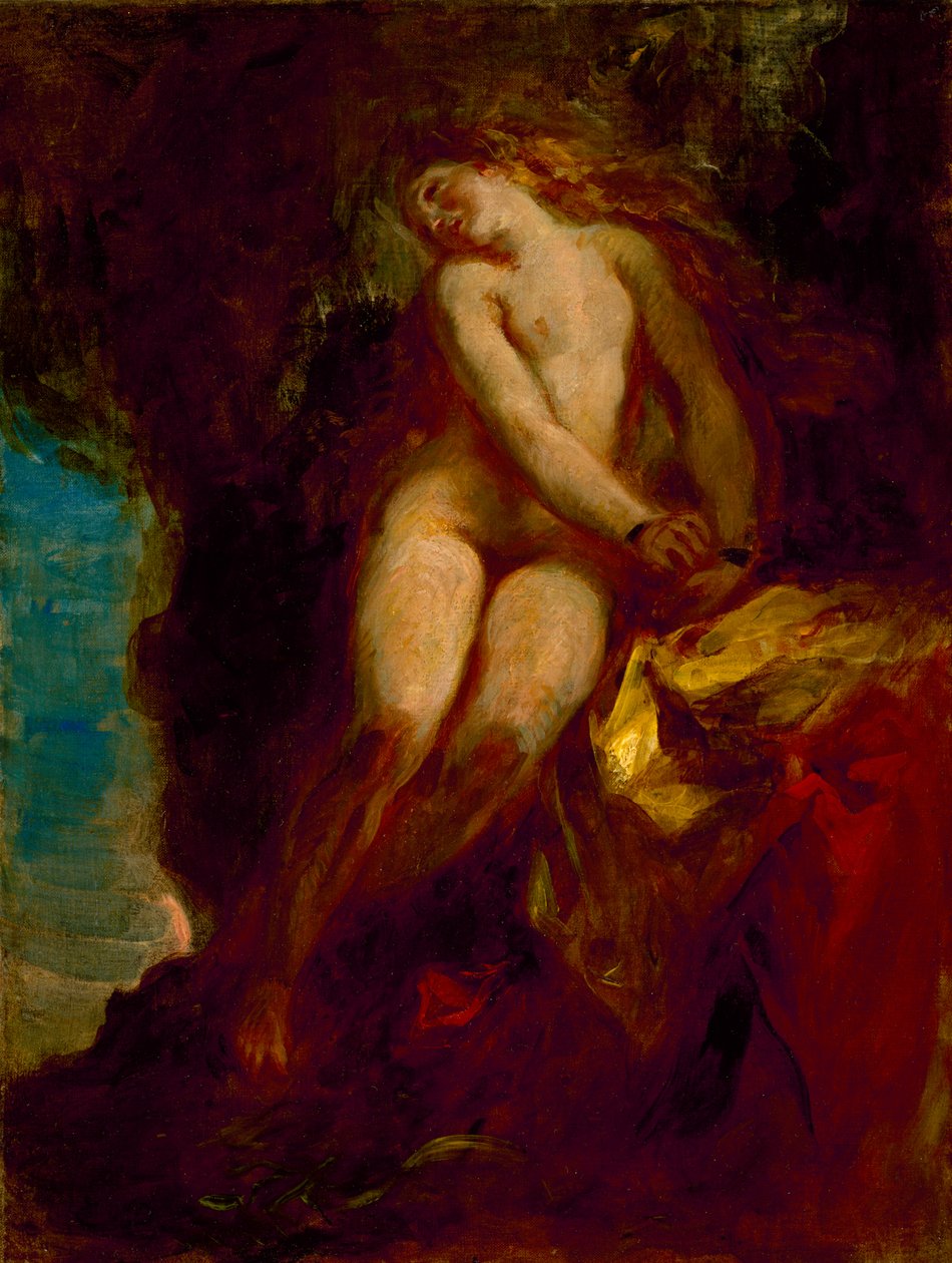 Andromeda, 1852 od Ferdinand Victor Eugene Delacroix