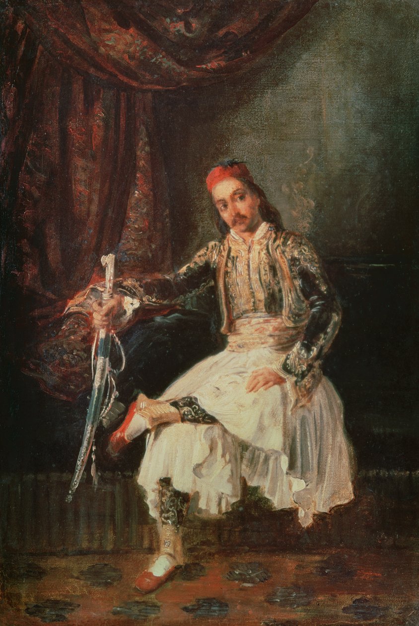 hrabě Patiano od Ferdinand Victor Eugene Delacroix
