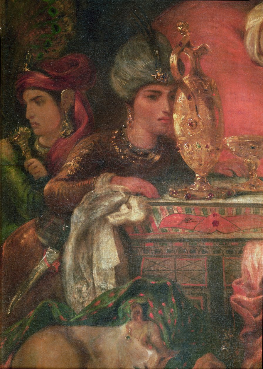 Smrt Sardanapala ... od Ferdinand Victor Eugene Delacroix