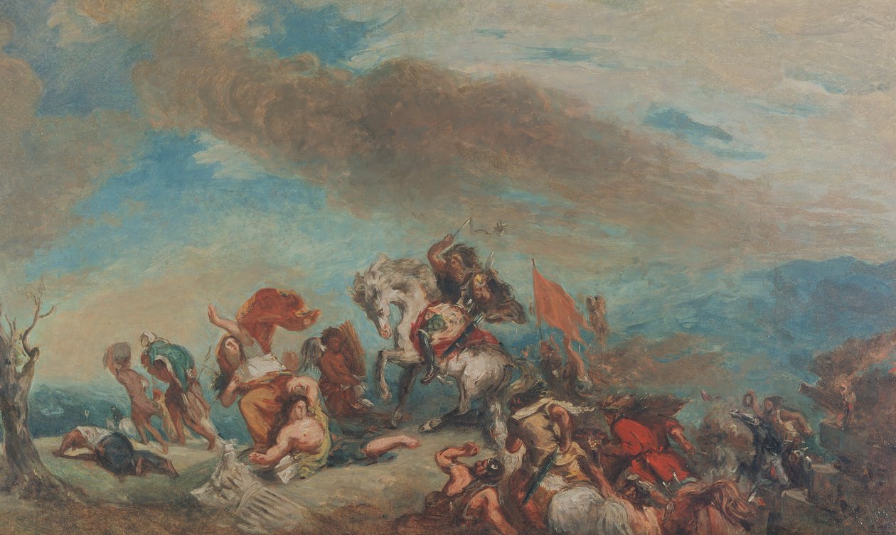 Neznámý obrázek od Ferdinand Victor Eugene Delacroix