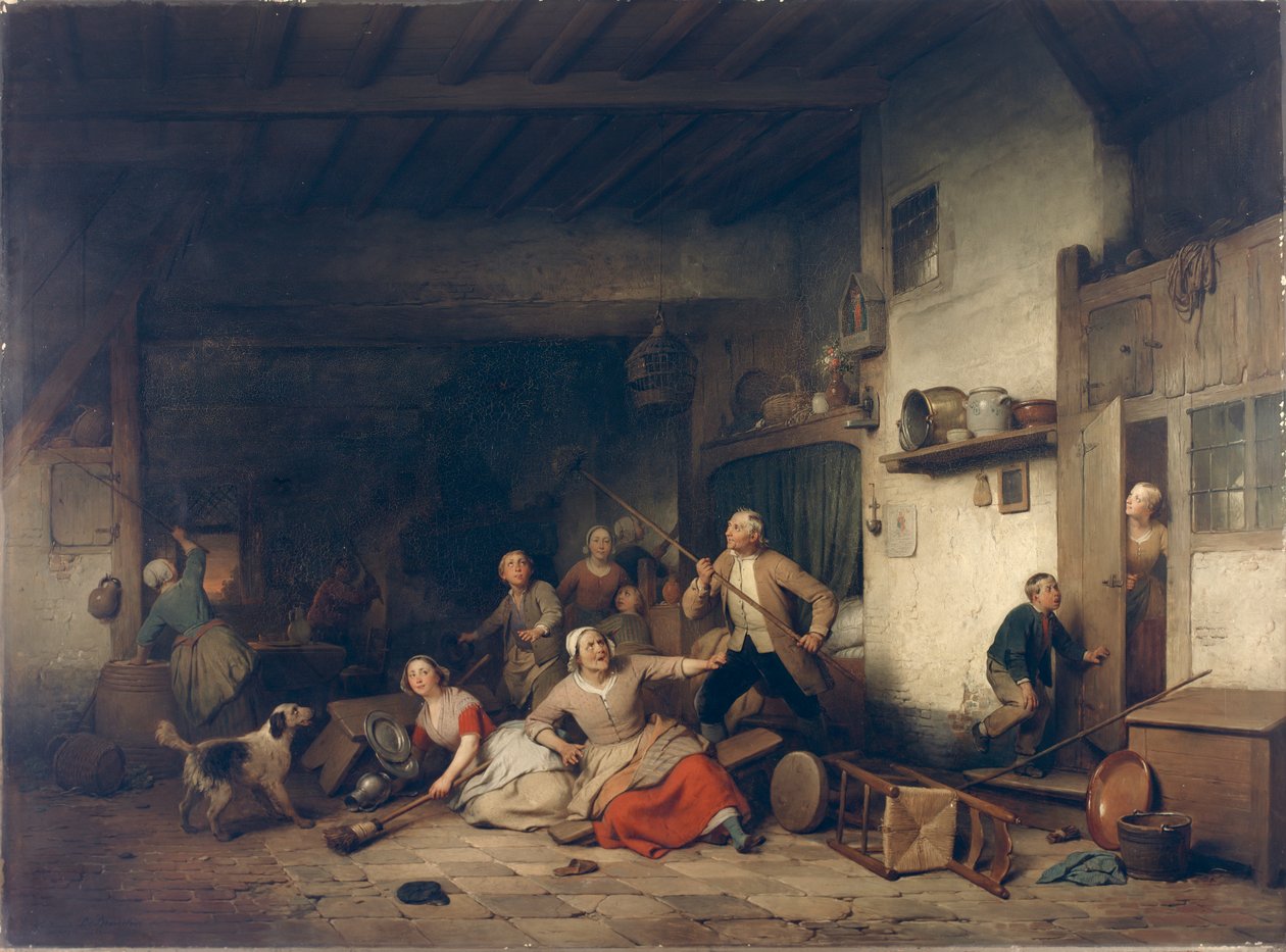 Netopír od Ferdinand de Braekeleer