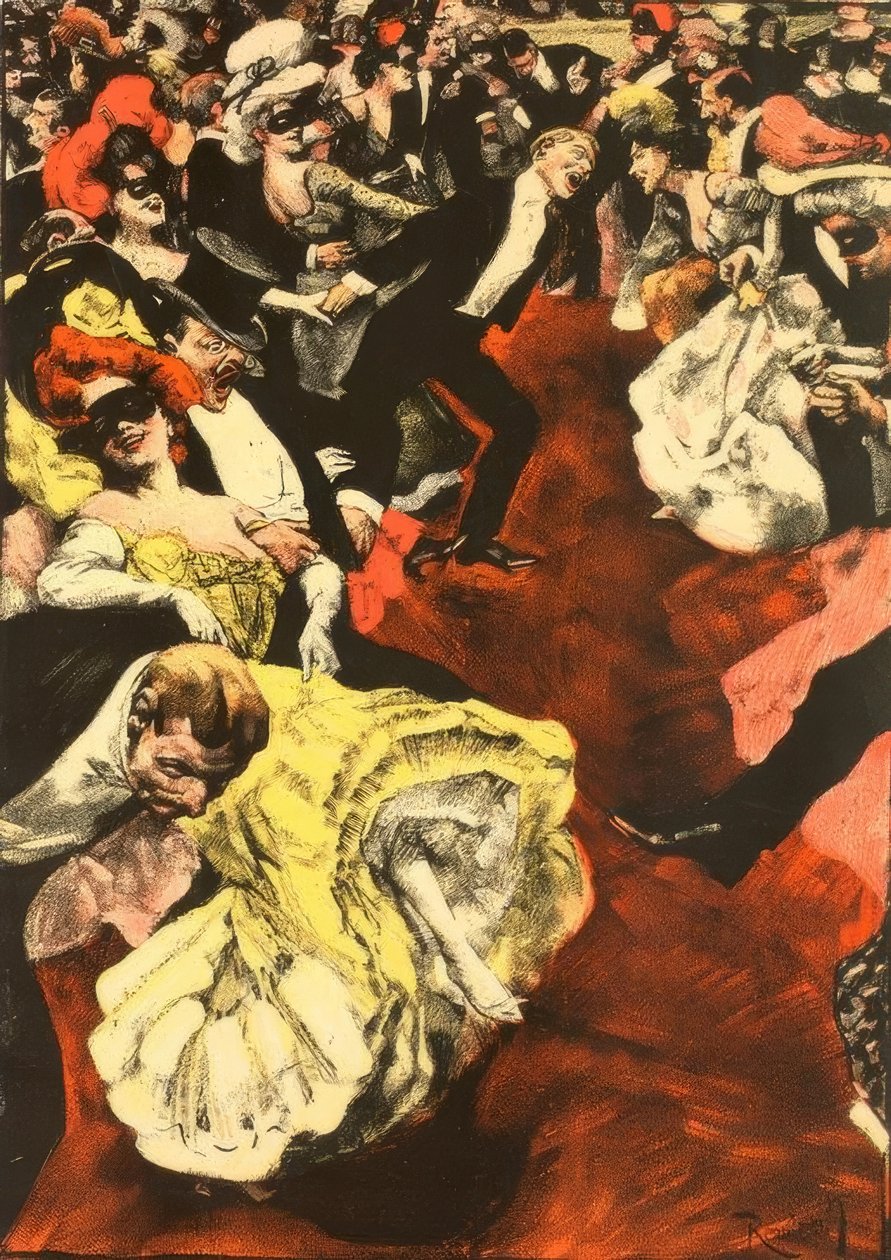 Řezníček / Bezohlednost / Galantní svět / 1904 od Ferdinand von Reznicek