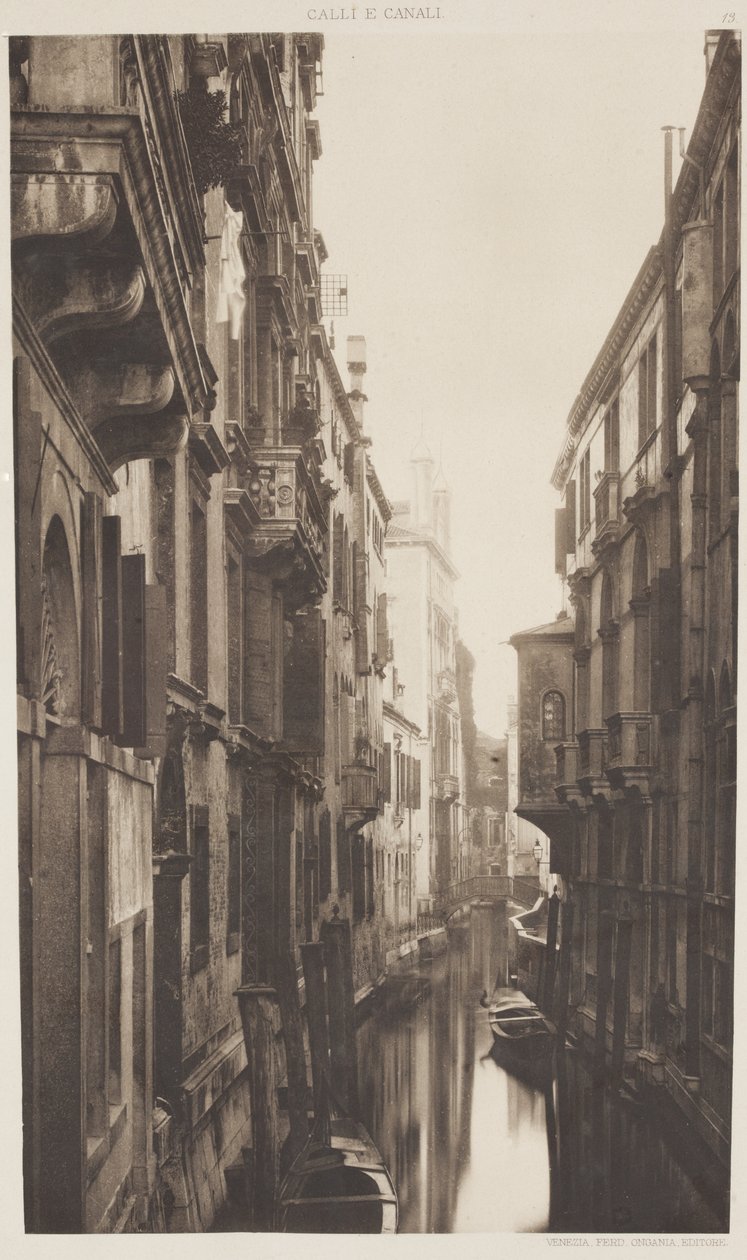 Kanál Albrizzi od Ferdinando Ongania