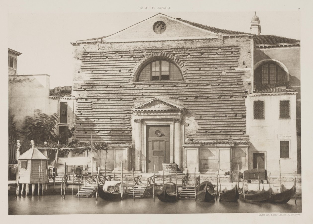 Kostel Saint Marcuola od Ferdinando Ongania