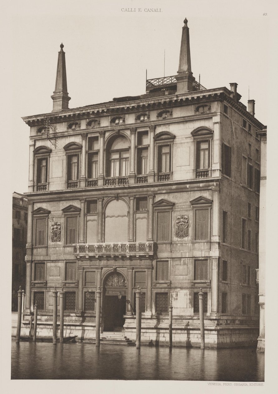 palác Concina od Ferdinando Ongania