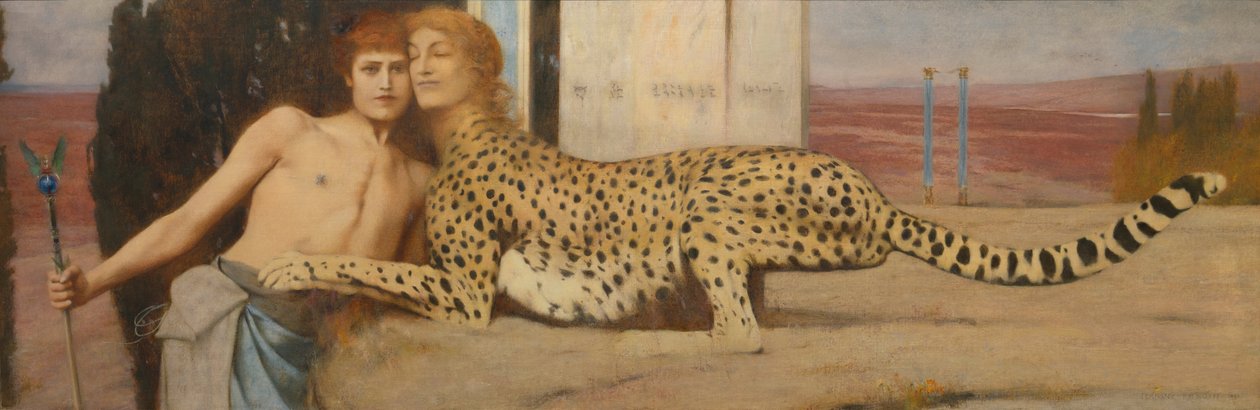 Pohladí od Fernand Khnopff