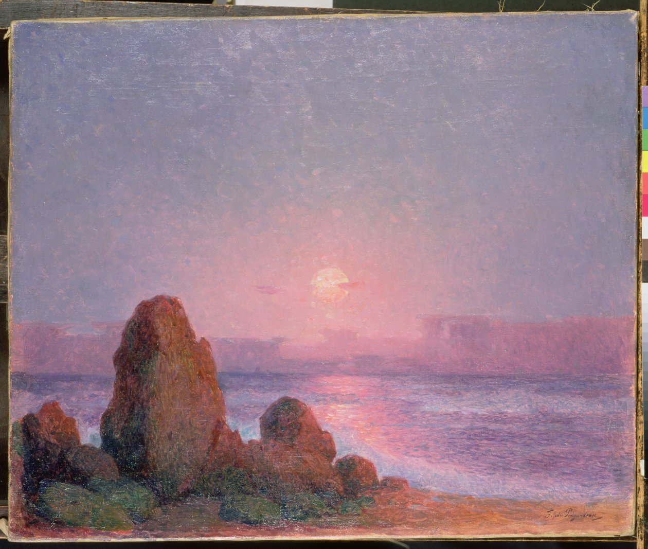 Soumrak v Bretani od Fernand Loyen du Puigaudeau