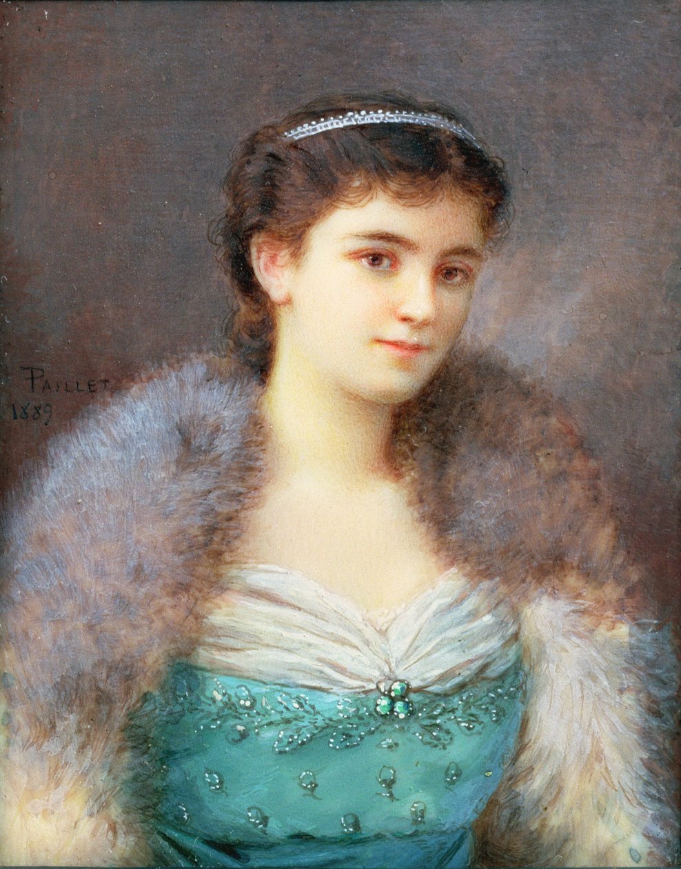 Mary Victoria Leiter, Lady Curzonová (1870-1906) 1889 od Fernand Paillet