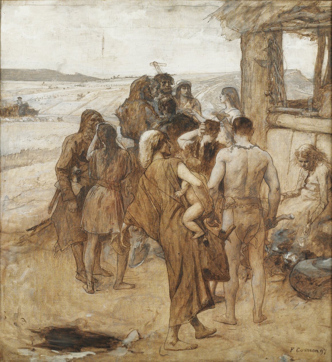 Doba bronzová, 1897 od Fernand Cormon