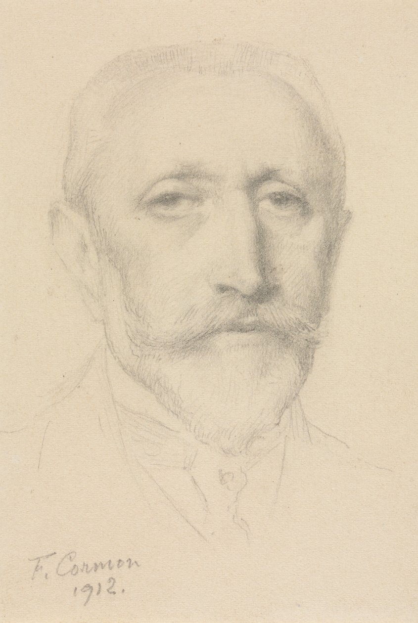Autoportrét, 1912. od Fernand Cormon