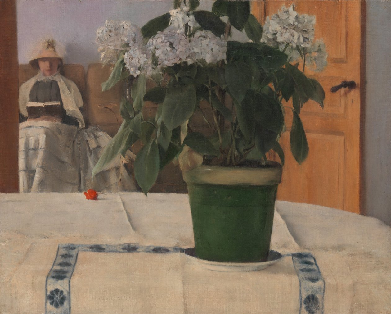 Hortensia, 1884 od Fernand Khnopff