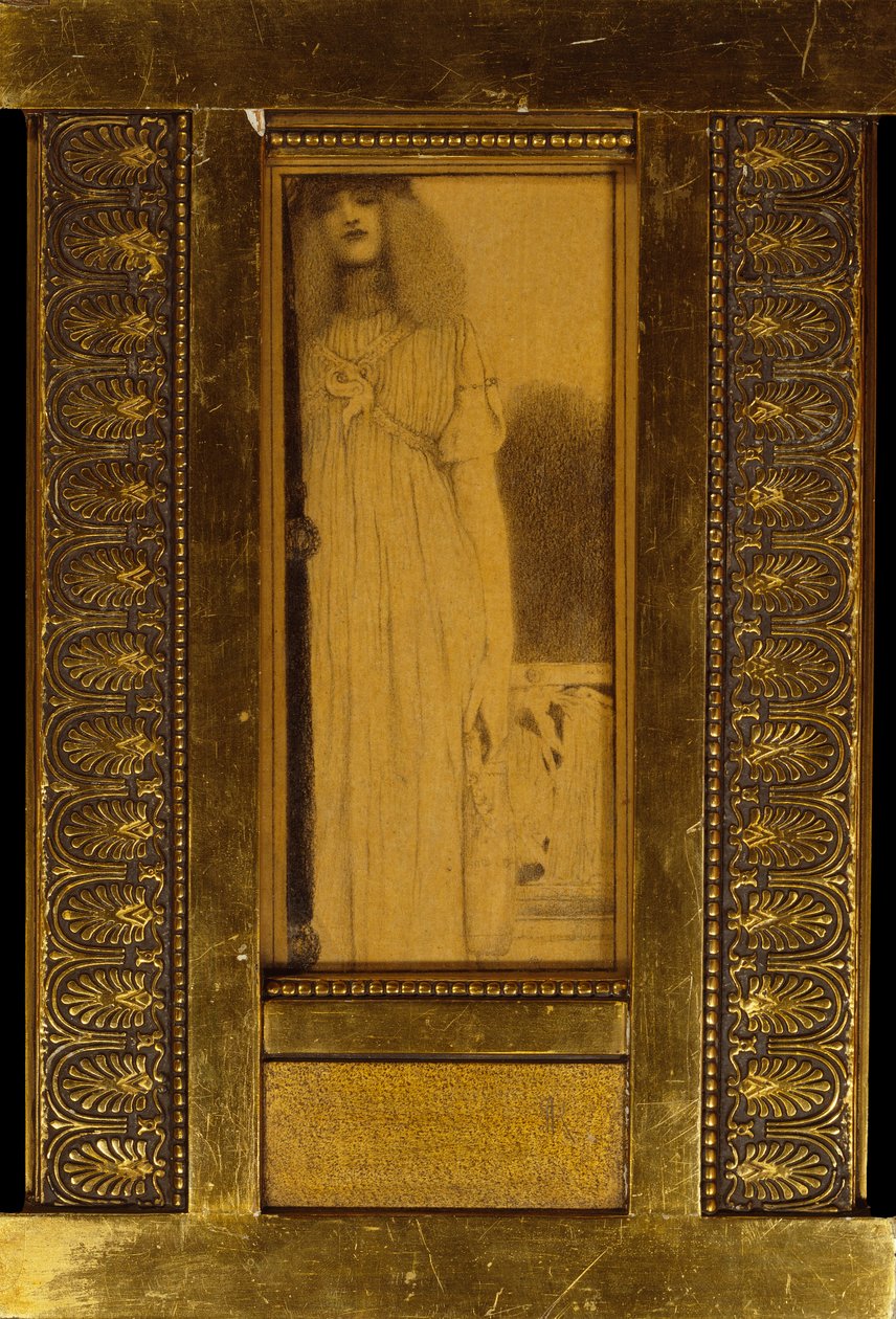 Studie ženy od Fernand Khnopff