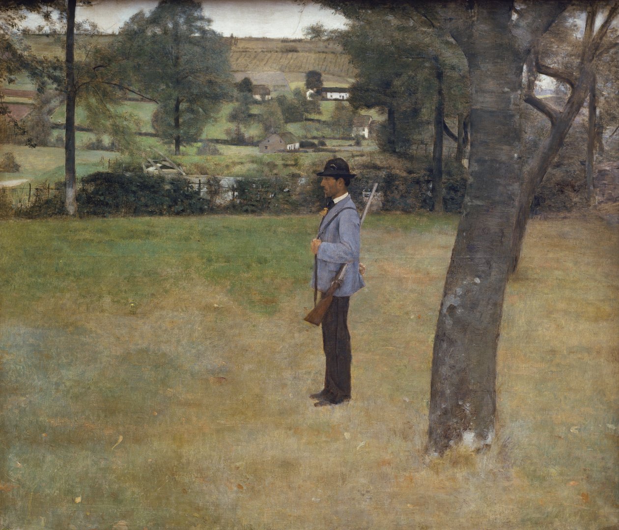 Strážce zvěře od Fernand Khnopff