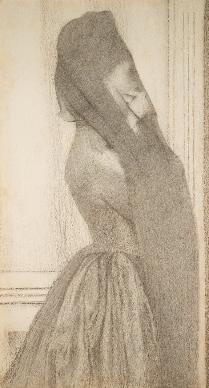 Závoj od Fernand Khnopff