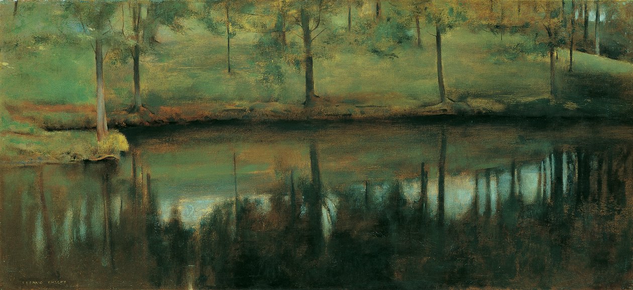 neperlivá voda od Fernand Khnopff