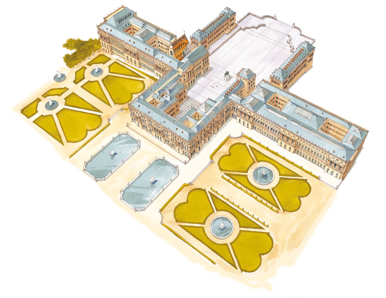 Versailleský palác. Francie od Fernando Aznar Cenamor