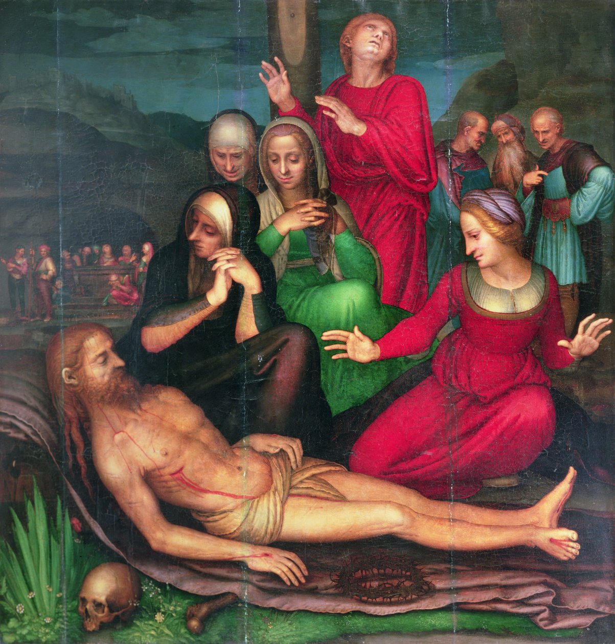 Mrtvý Kristus, 16. století od Fernando Yanez de Almedina
