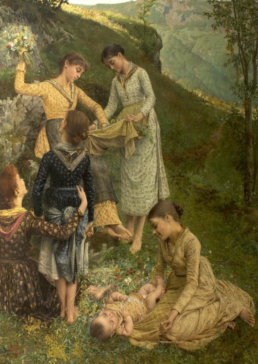 Květiny Capri, kolem roku 1887 od Filadelfo Simi