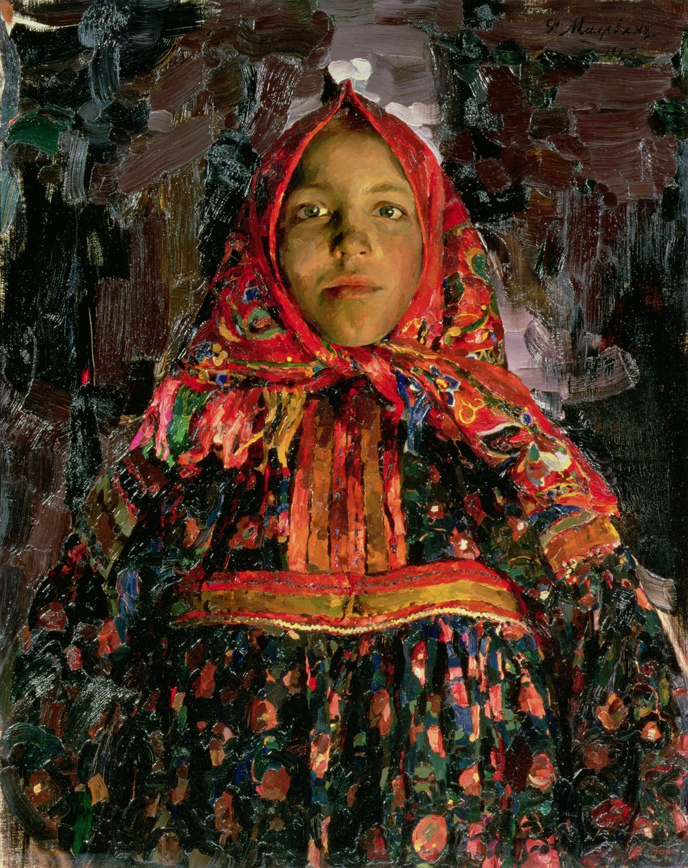 Práce, 1913 od Filipp Andreevic Maljavin