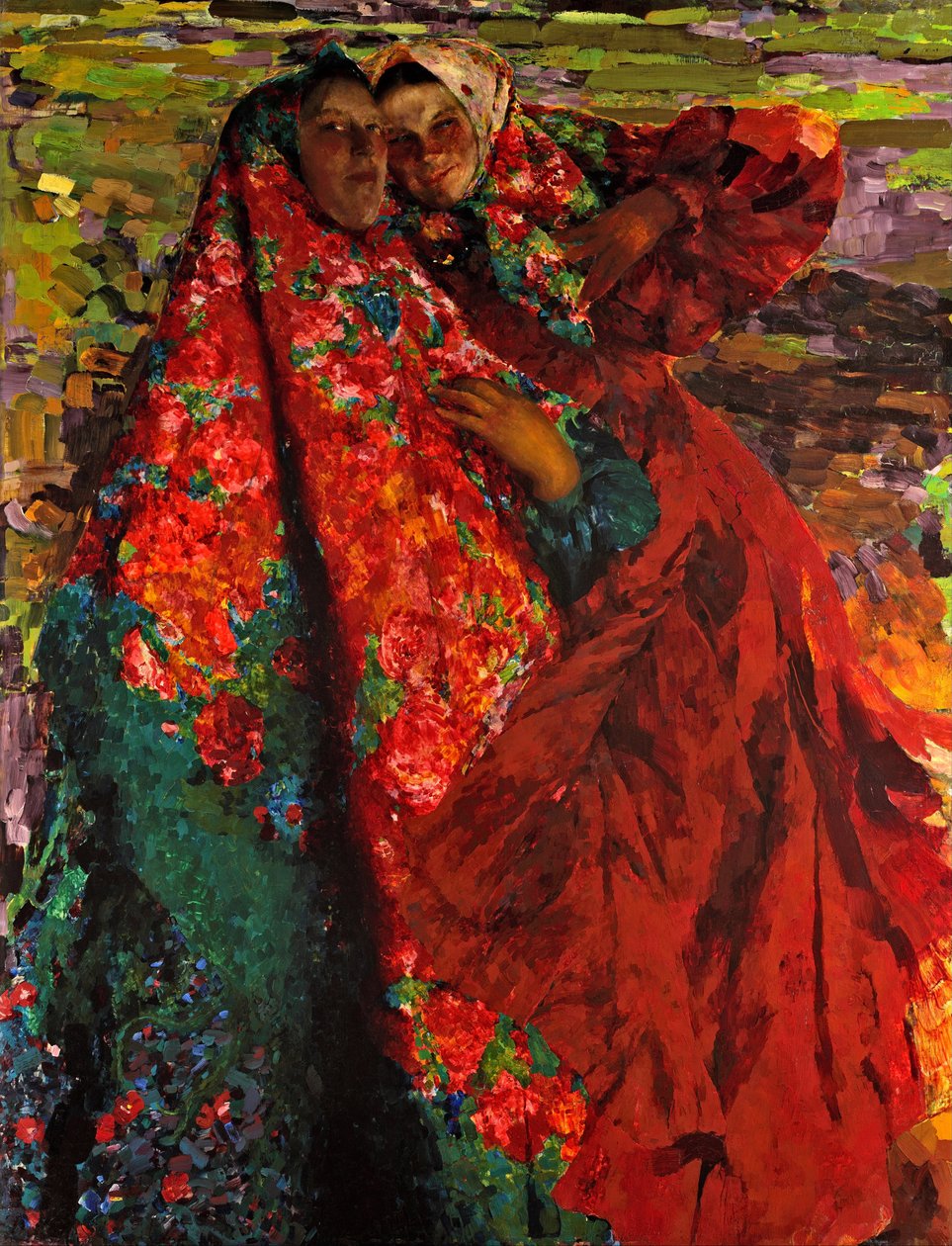 Selské ženy, 1905 od Filipp Andreevic Maljavin