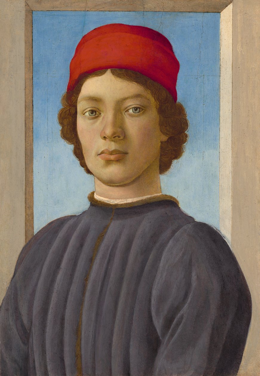 Portrét mládí od Filippino Lippi